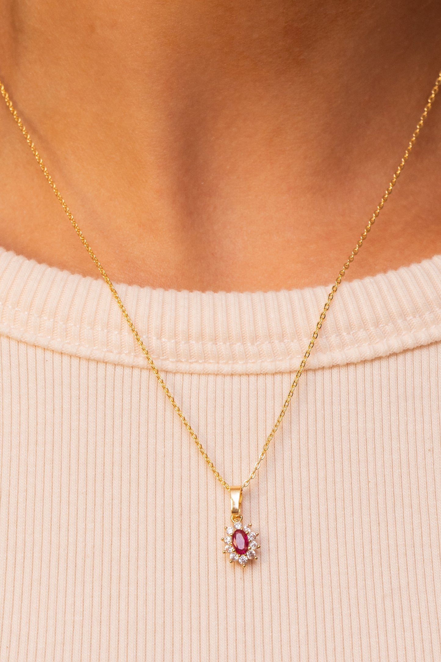 Rubi Charm Necklace