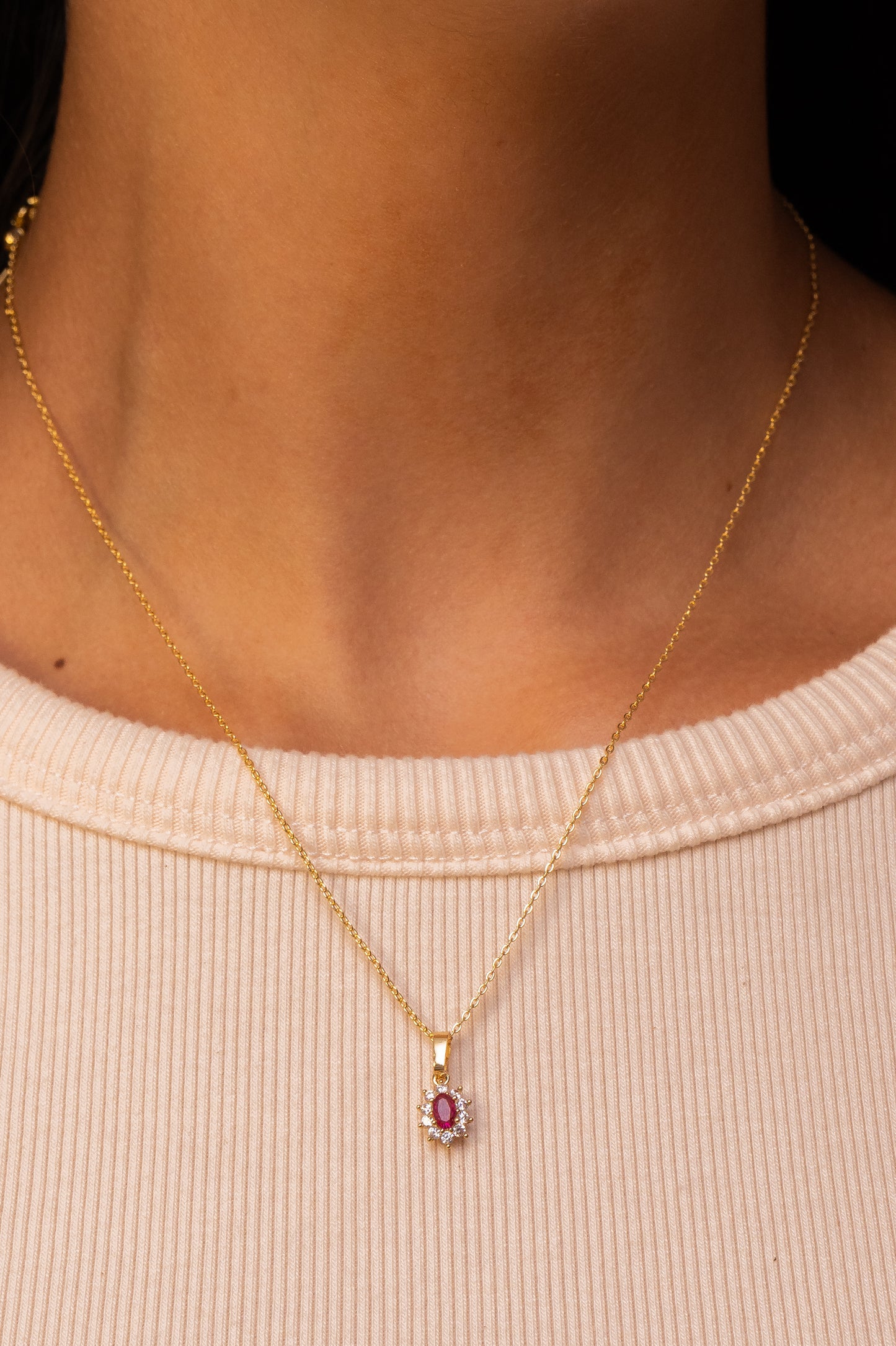 Rubi Charm Necklace