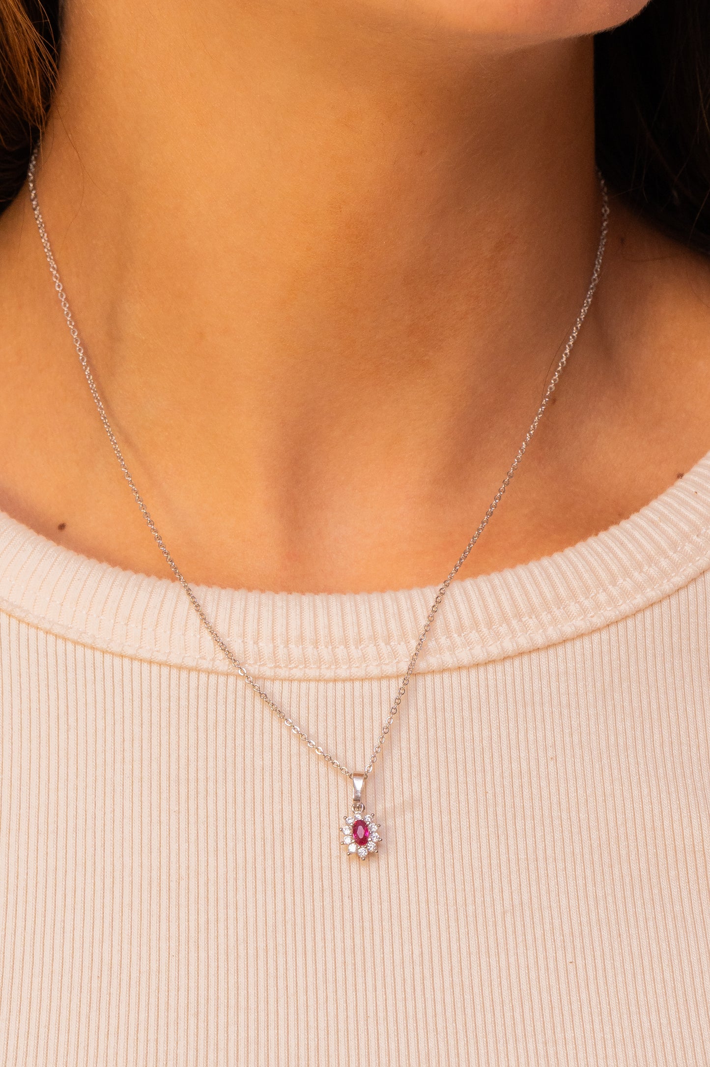 Rubi Charm Necklace