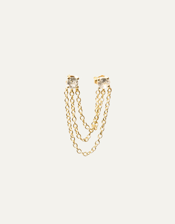 Studs Triple Chain