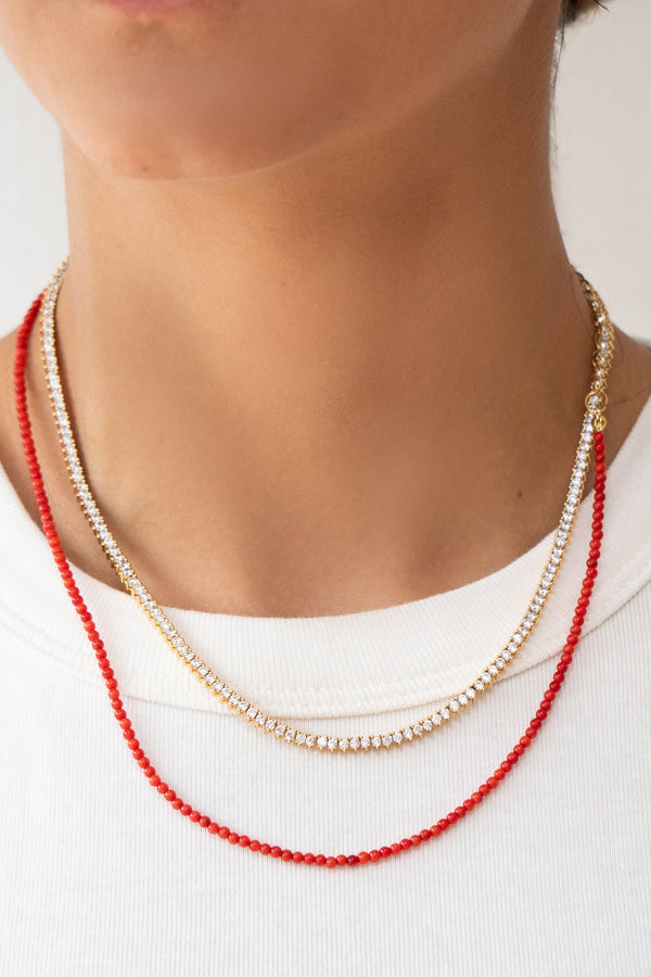 Red Mini Necklace