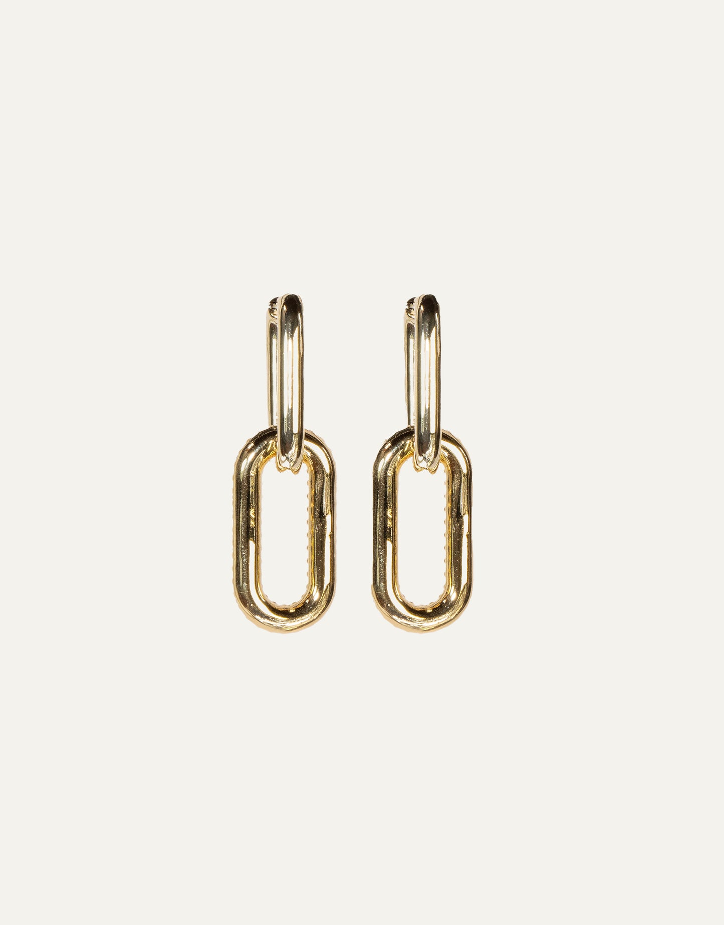 Bold Gold Clip Hoops