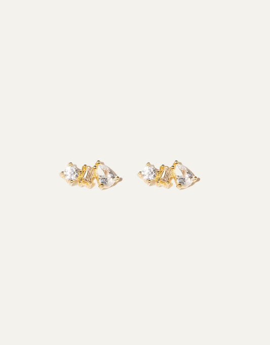 Mini Figures Gold Studs