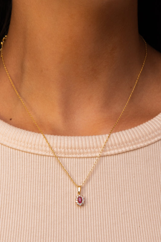 Rubi Charm Necklace