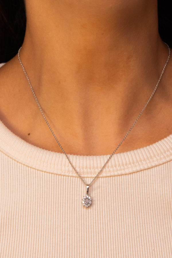 Silver Charm Necklace