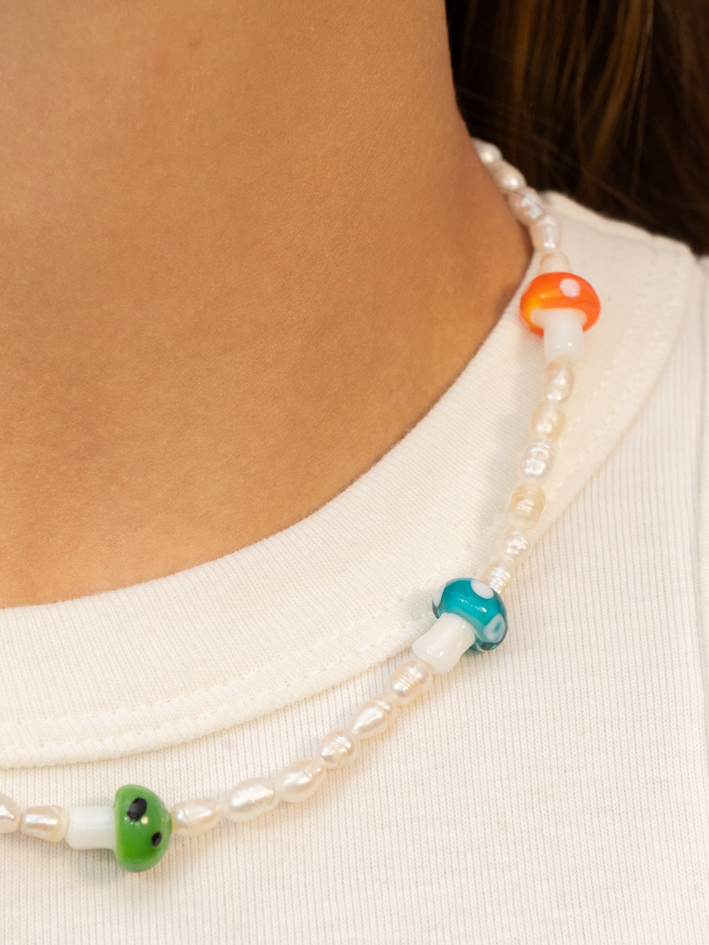 Mushroom Necklace