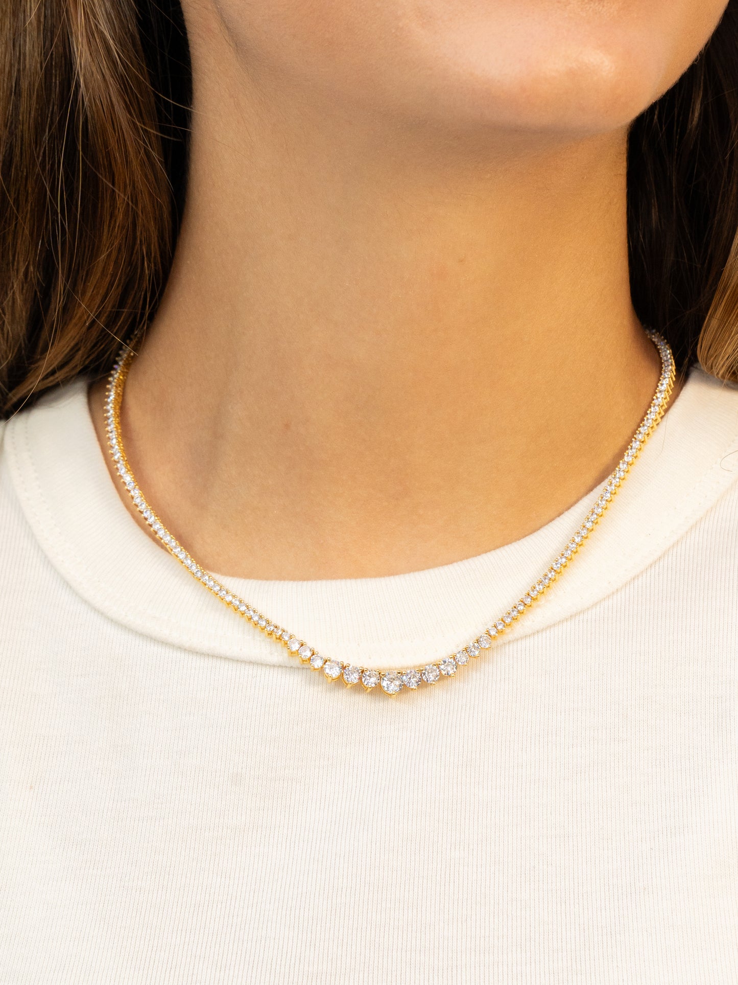 Classic Tennis Necklace