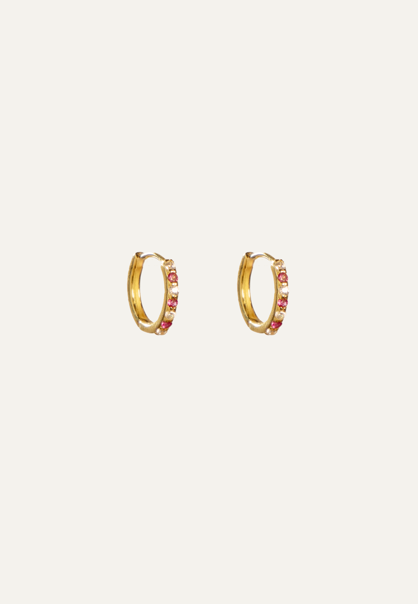 Heart Rubi Hoops