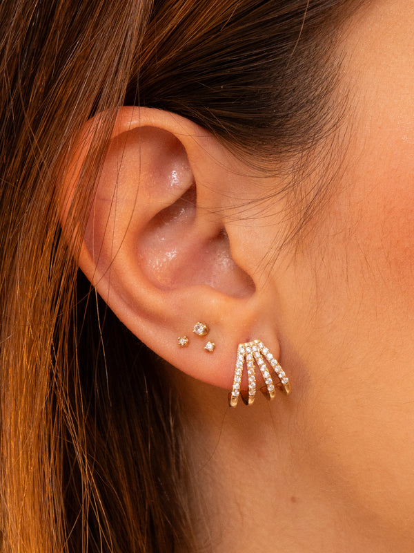 Midi Seashell Studs