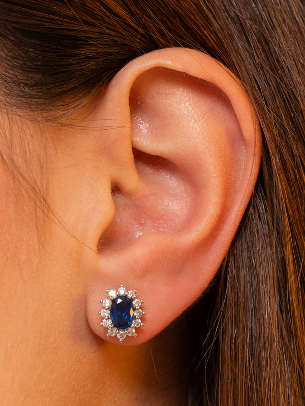 Maxi Sapphire Studs