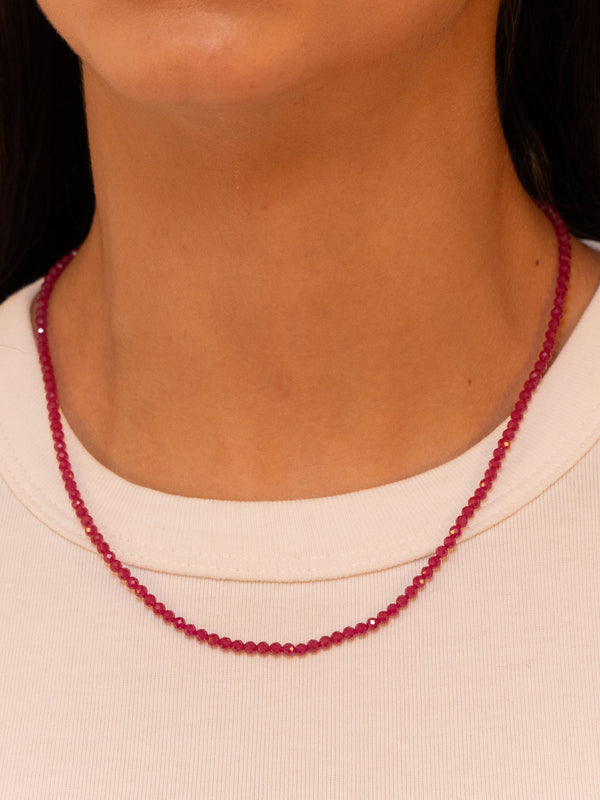 Natural Rubi Necklace