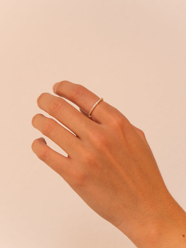 Happy Zircon Ring